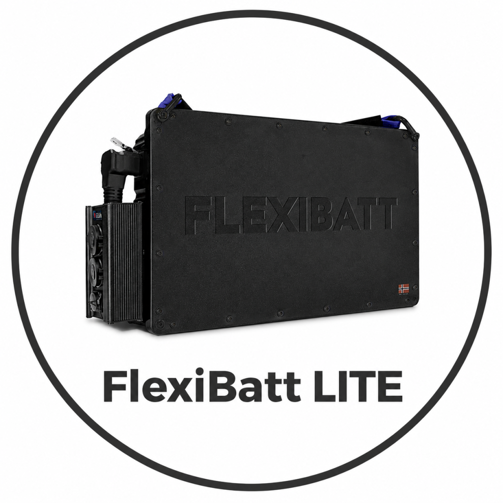 FLEXIBATT LITE – Batterie portable FlexiBatt Lite. Batterie mobile compacte FlexiBatt Lite avec boîtier robuste et design norvégien